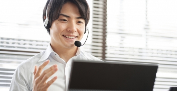 オンライン商談による製品説明